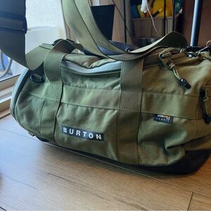 Burton Olive Duffel Bag